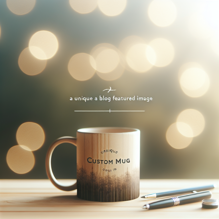 Créez des souvenirs inoubliables avec une tasse personnalisée unique pour vos proches