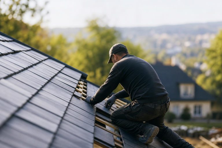 Travaux professionnels avec un couvreur à Ville-d&rsquo;Avray pour une toiture durable